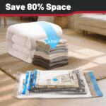UPGOGO Vacuum Storage Bags with Portable Electric Pump,Vacuum Seal Bags for Clot... - Image 5
