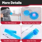 UPGOGO Vacuum Storage Bags with Portable Electric Pump,Vacuum Seal Bags for Clot... - Image 7