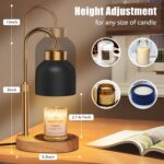 seenlast Candle Warmer Lamp with Dimmer Adjustable Height,Mothers Day Gifts,2/4/... - Image 4