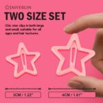 JASVERLIN 36 Pcs Star Snap Hair Clips, Y2k Colorful Cute Barrettes for Women Gir... - Image 3