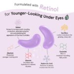 grace & stella Retinol Under Eye Patches for Puffy Eyes & Dark Circles - Restori... - Image 9