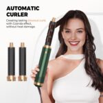 5 in 1 Blow Dryer Brush, Upgrade Hair Dryer Brush Set Negative Ion Air Styler Cu... - Image 3