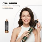 5 in 1 Blow Dryer Brush, Upgrade Hair Dryer Brush Set Negative Ion Air Styler Cu... - Image 9