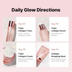 medicube Glass Skin Collagen Trial Kit | Korean Skincare Set and Kit | Gifts for... - Image 4
