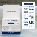 Clean Skin Club Clean Towels XL®, 100% USDA Biobased Face Towel, Disposable Face... - Image 12