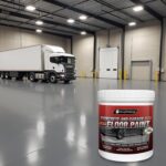 5 Gallon Professional Floor Paint Kit (Slate Dark Gray, 800-1000 sq.ft) - Acryli... - Image 3