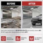 5 Gallon Professional Floor Paint Kit (Slate Dark Gray, 800-1000 sq.ft) - Acryli... - Image 5