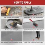 5 Gallon Professional Floor Paint Kit (Slate Dark Gray, 800-1000 sq.ft) - Acryli... - Image 9