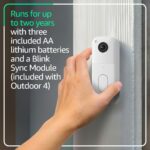 Blink Video Doorbell + Outdoor 4 – Wireless smart security cameras, head-to-toe ... - Image 4