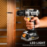 Power Drill Cordless: DEKOPRO Cordless Drill 20V Electric Power Drills Set Tool ... - Image 6