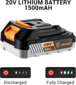Power Drill Cordless: DEKOPRO Cordless Drill 20V Electric Power Drills Set Tool ... - Image 7
