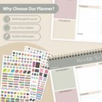 Weekly To Do List Notepad, Undated Planner with 52 Sheets (8.5''x11''), Desk Wee... - Image 7
