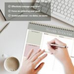 Weekly To Do List Notepad, Undated Planner with 52 Sheets (8.5''x11''), Desk Wee... - Image 8