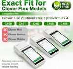 Clover Flex Paper Rolls 2 1/4" x 55’ Thermal Receipt Paper – 10 Rolls Pack - BPA... - Image 3