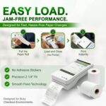 Clover Flex Paper Rolls 2 1/4" x 55’ Thermal Receipt Paper – 10 Rolls Pack - BPA... - Image 7
