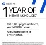 HP OfficeJet Pro 8139e Wireless All-in-One Color Inkjet Printer, Print, scan, Co... - Image 4