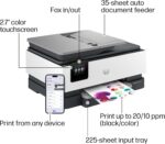 HP OfficeJet Pro 8139e Wireless All-in-One Color Inkjet Printer, Print, scan, Co... - Image 6