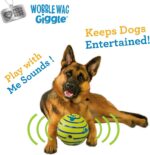 Wobble Wag Giggle Ball, Interactive Dog Toy, Fun Giggle Sounds When Rolled or Sh... - Image 9