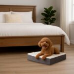 Orthopedic Dog Bed - 2-Layer Memory Foam Crate Mat with Machine Washable Sherpa ... - Image 9