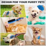 2PCS Pet Grooming Tools - Double-Sided Brush for Shedding and Bathing, Suitable ... - Image 4