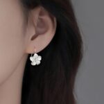 925 Sterling Silver Dangle Earrings for Women 2025 Trendy Diamond Encrusted Birt... - Image 4