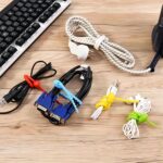 30 PCS Reusable Silicone Cable Management Straps 4.7" Lock Style Cord Organizers... - Image 3
