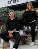 JMIERR Men's 2 Piece Outfits Hoodie Sweatshirt Tracksuit & Joggers Sweatpants Sw... - Image 5