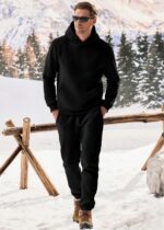 JMIERR Men's 2 Piece Outfits Hoodie Sweatshirt Tracksuit & Joggers Sweatpants Sw... - Image 9