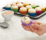 Amazon Basics Reusable Non-Stick Silicone Baking Cups, BPA Free, Muffin Liners, ... - Image 6