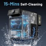 Cordless Rechargeable Battery Powered Ice Maker Compatible with Dewalt 20V Batte... - Image 6