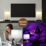 Smart RGB Dimmable Table Lamp Work with Alexa&APP&Remote Control, Bedside Desk L... - Image 4