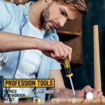 Amartisan 10-Piece Magnetic Screwdrivers Set, 5 Phillips and 5 Slotted Tips Prof... - Image 6