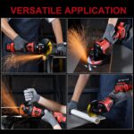 AOBEN Cordless Angle Grinder 4-1/2 inch, 21V Battery Grinder Kit, Power Electric... - Image 7