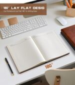 Lined Journal Notebook for Women Men,256 Thick Pages,A5 Hardcover Vintage Leathe... - Image 7