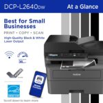 Brother DCP-L2640DW Wireless Compact Monochrome Multi-Function Laser Printer wit... - Image 3