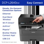 Brother DCP-L2640DW Wireless Compact Monochrome Multi-Function Laser Printer wit... - Image 7