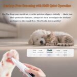 Electric Paw Trimmer for Dogs & Cats - Quiet Rechargeable Clipper with LED Light... - Image 4