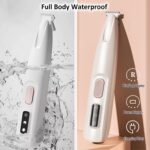 Electric Paw Trimmer for Dogs & Cats - Quiet Rechargeable Clipper with LED Light... - Image 5