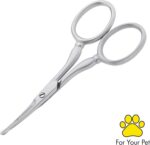 Tweezerman Pet Grooming Scissors, Stainless Steel Rounded Tip Trimming Shears fo... - Image 18