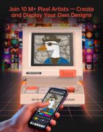 Divoom MiniToo Retro PC-Style Computer Speaker, Smart Pixel Screen with DIY Face... - Image 6