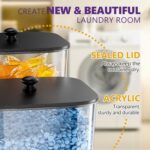 4 Pack Laundry Pods Container, Clear Laundry Room Organization Containers Essent... - Image 5
