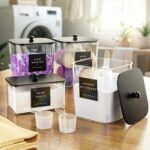 4 Pack Laundry Pods Container, Clear Laundry Room Organization Containers Essent... - Image 8