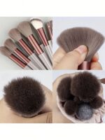 13Pcs Makeup Brush Set Soft Fluffy Professional Cosmetic Foundation Powder Eyesh... - Image 6