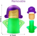 Abnaok Microwave Cleaner, 2 PCS Angry Mama Microwave Cleaner Microwave Oven Stea... - Image 3