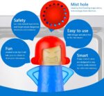 Abnaok Microwave Cleaner, 2 PCS Angry Mama Microwave Cleaner Microwave Oven Stea... - Image 4