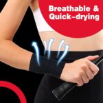 AZEN 20 Pack Self Adhesive Bandage Wrap Black, Black Athletic Tape, Vet Wrap, Ta... - Image 6