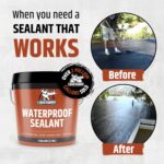 Liquid Rubber Waterproof Sealant – DIY Leak Repair Coating for Flat, Metal & Low... - Image 3