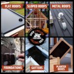 Liquid Rubber Waterproof Sealant – DIY Leak Repair Coating for Flat, Metal & Low... - Image 5