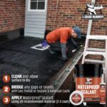 Liquid Rubber Waterproof Sealant – DIY Leak Repair Coating for Flat, Metal & Low... - Image 6