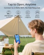 Philips WiFi Keypad Door Lock with Handle, Built-in WiFi, APP Remote Control, Vo... - Image 4